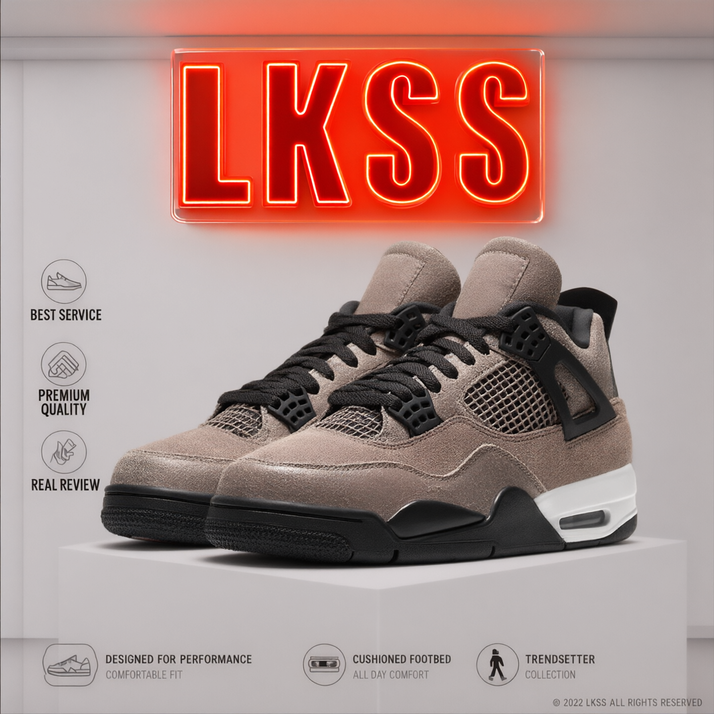 Jason LKSS High Quality Mens Womens Basketball Shoes 4 4s Black Cat Sneakers Military Rare Sail navy White Cement Oreo Cool Grey University Blue Spo