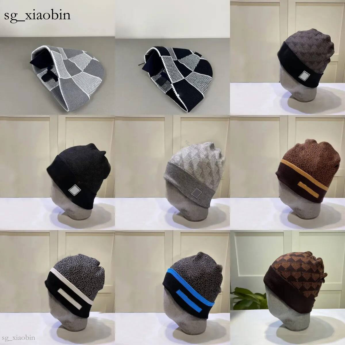 Bonnet de crâne gris luxe beinie chapeaux d'hiver de luxe designers femmes femme hommes chapeau casquette de créateur bonnet chaud