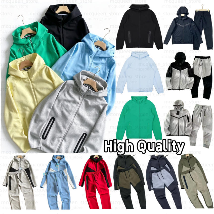 Designer Tech Fleece Tracksuit Jogger Suit Hoodie Thick Techfleece High Quality Mens Womens Tracksuits Sports Pants Hoodies Cotton Trousers Men Trac