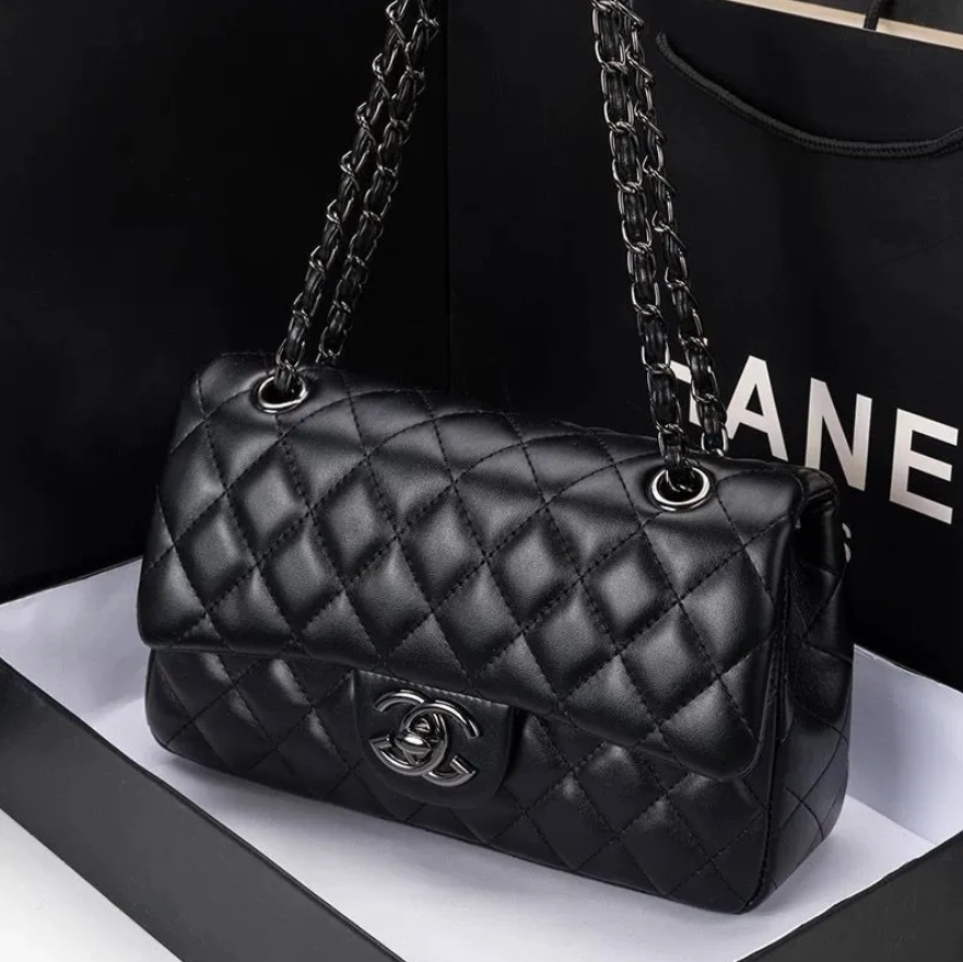 10A Top Sacs Sacoche Luxuries Designer Femmes Sac à main de marque personnalisée Femmes en cuir chaîne en or bandoulière noir blanc rose épaule d