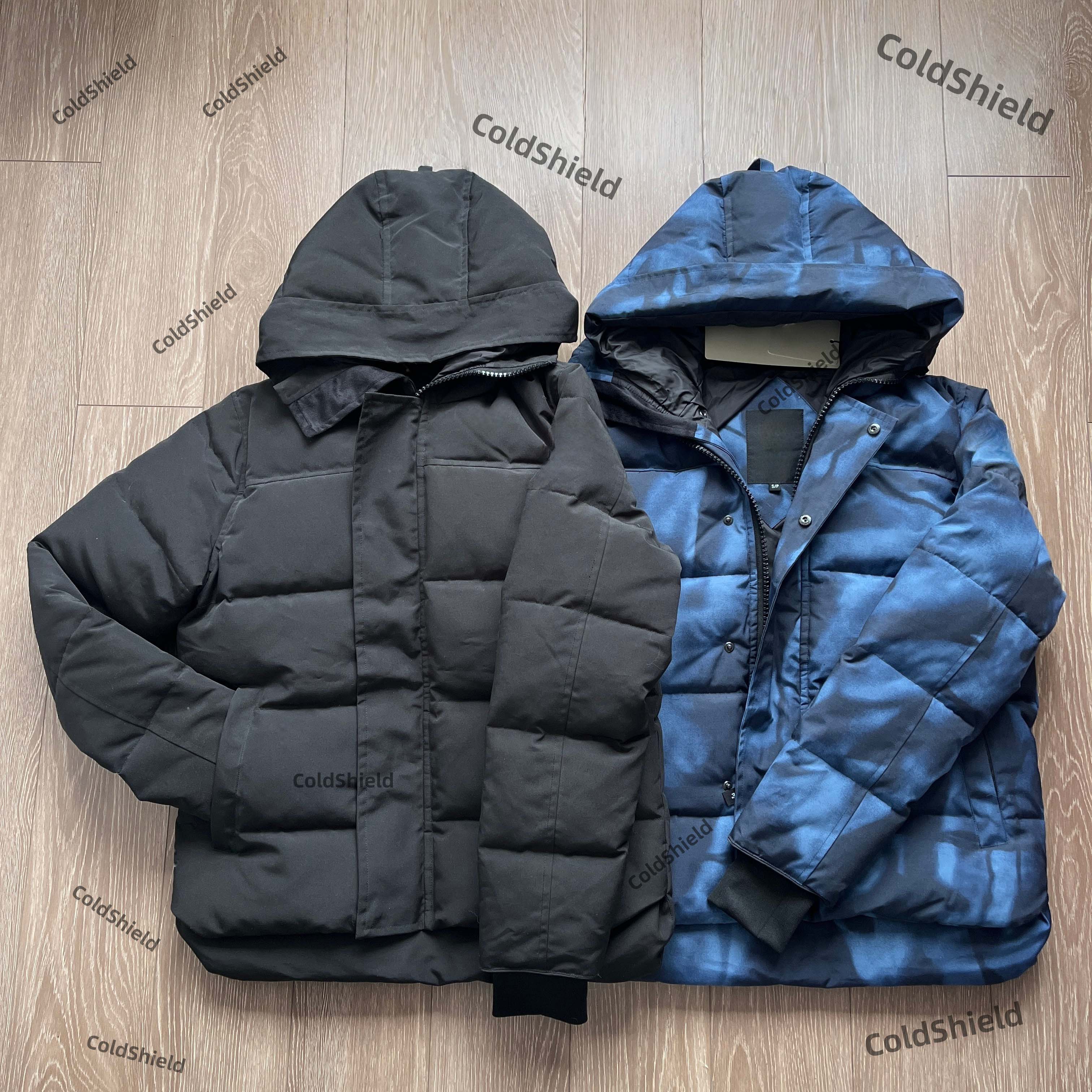 Designer High Quality Men Down Jacket Coat Real Big Wolf Fur Women Wyndham Overcoat Clothing Fashion Winter Outdoor Puffer Jacket Outerwear Parka Do