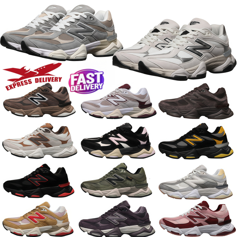 Designer Shoes 9060 Y2K Chunky Platform Sneakers Men Women Suede Mesh Retro Dad Trainers Multi-color Thick Sole Street Casual Running Shoes