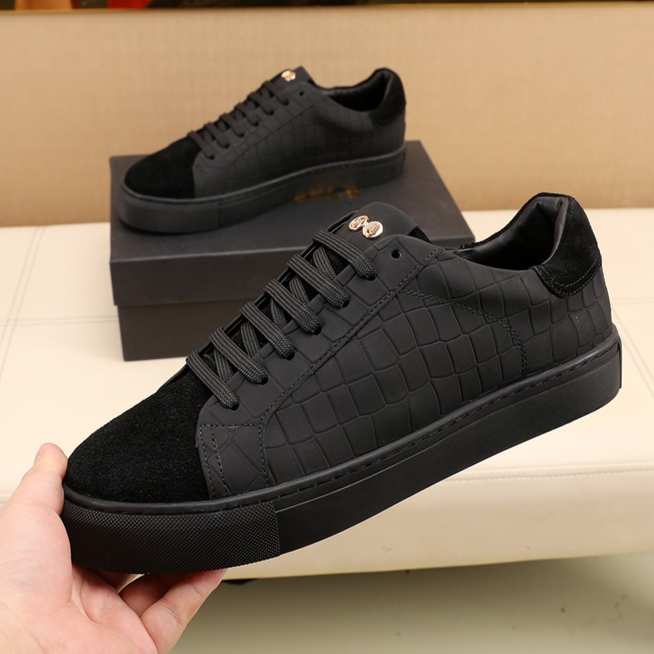 HJ Designer shoes men sneakers Fashion low-top genuine leather men's sneakers casual and versatile suede men's shoes