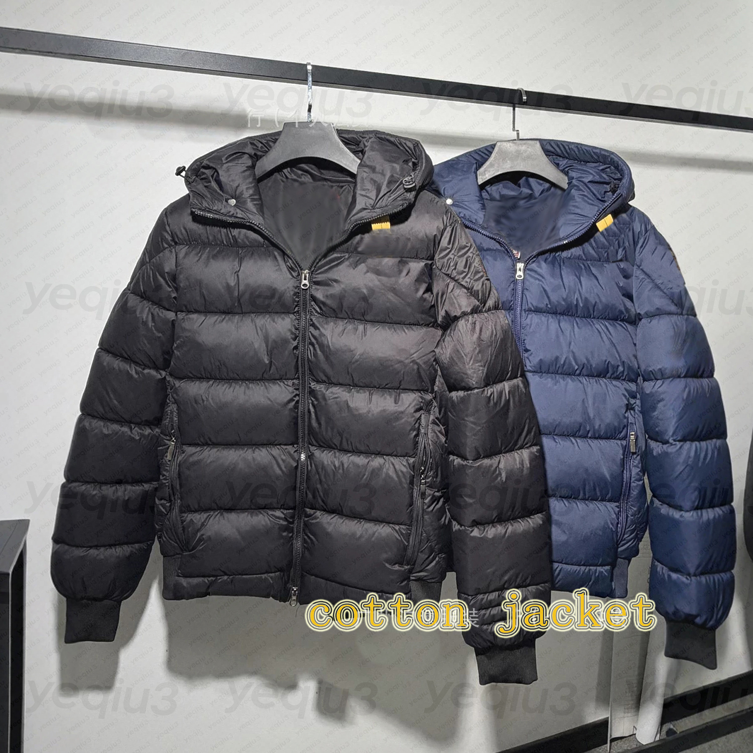 Mens jacket designer parachutes Style fashion puffer jacket down parka Jumper Winter Warm Casual Outerwear