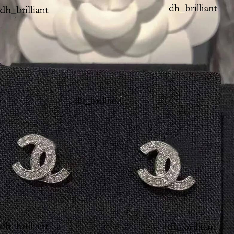Earrings luxury earrings designer for women high quality diamond versatile style dinner wear popular jewelry 2 styles very nice Hot