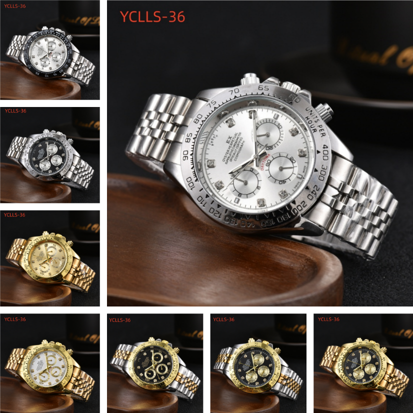 2026 Fashion NEW TOP Brand WristWatches women's watches quartz Movement Watch Luxury modern man lady wrist-watch classics DAY TONA #405