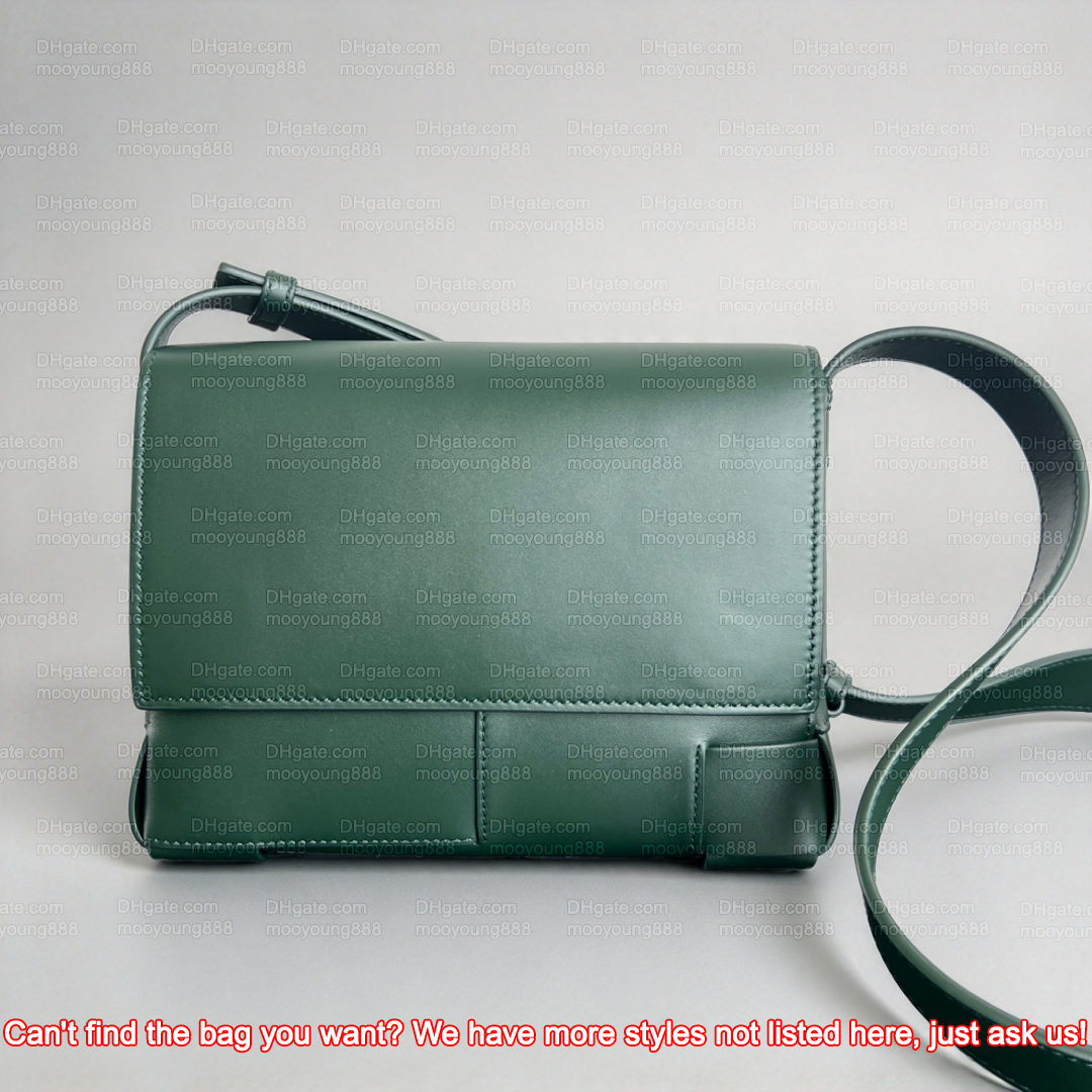12A Upgrade Mirror Quality Designer Angolo Flap Bags for Women 21cm Luxxury Handbags Genuine Leather Shoulder Bag Green Crossbody Purse with Box 867