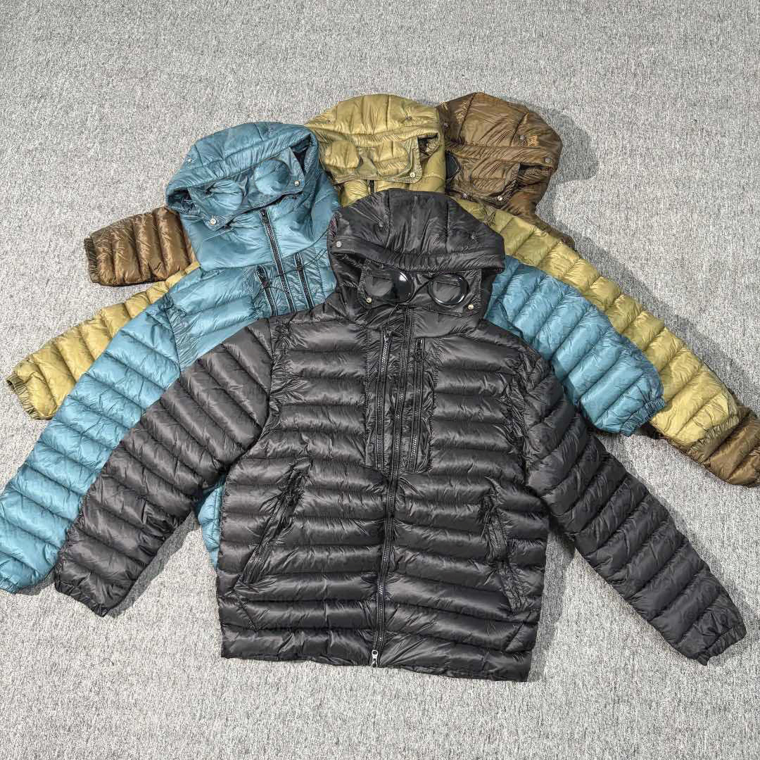 Veste de créateur pour hommes, veste à capuche légère et rembourrée, coupe-vent, matelassée, vêtements d'extérieur décontractés avec détails de l