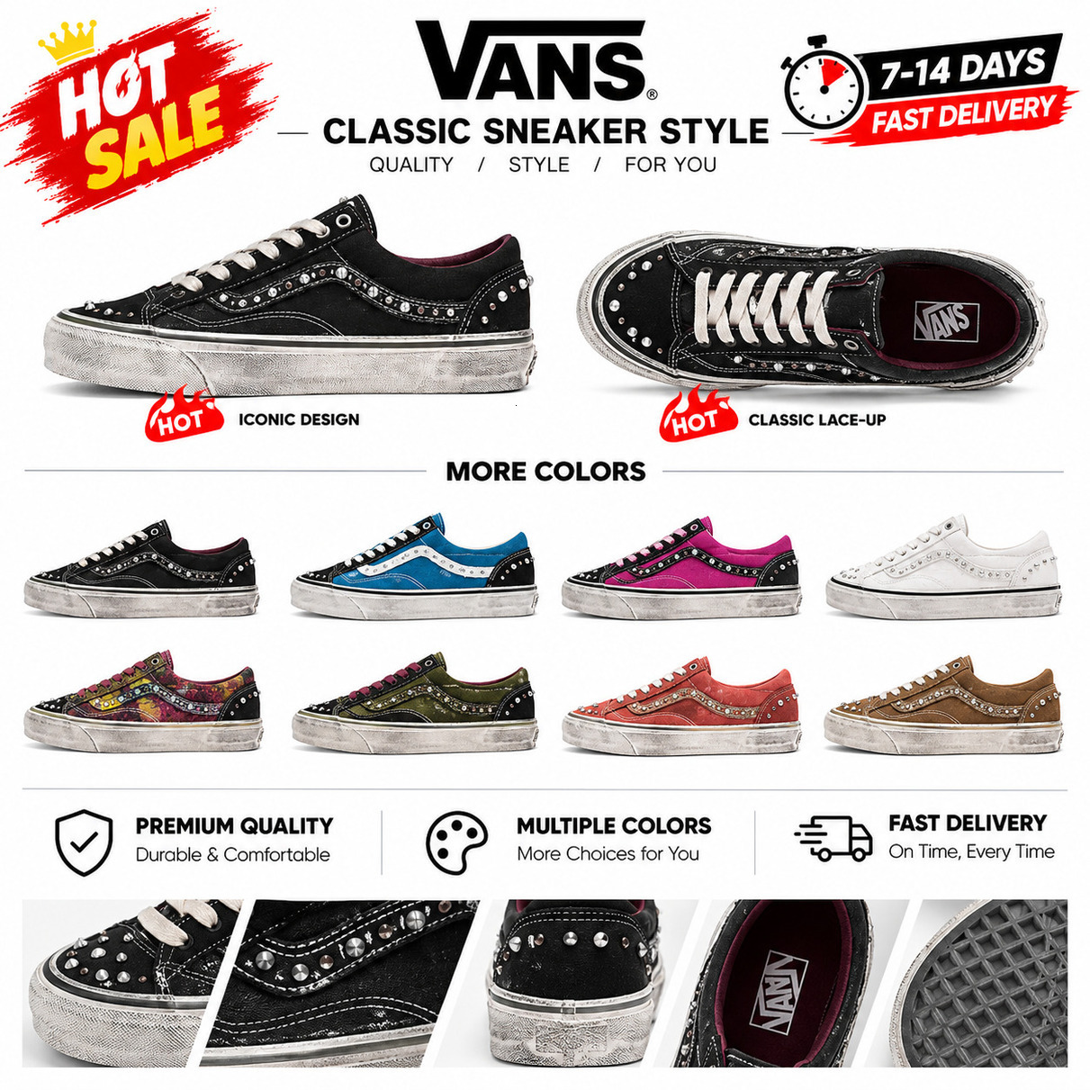 Designer Vans Old Skool Classic Skate Sneakers Unisex Suede Canvas Low Top Casual Shoes Men Women Street Skateboard Trainers Sports Shoes