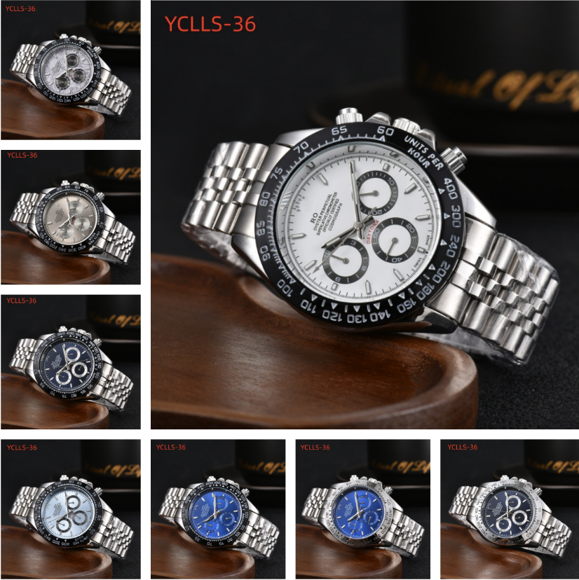2026 Fashion NEW DAY TONA TOP Brand WristWatches women's watches quartz Movement Watch Luxury modern man lady wrist-watch classics #406