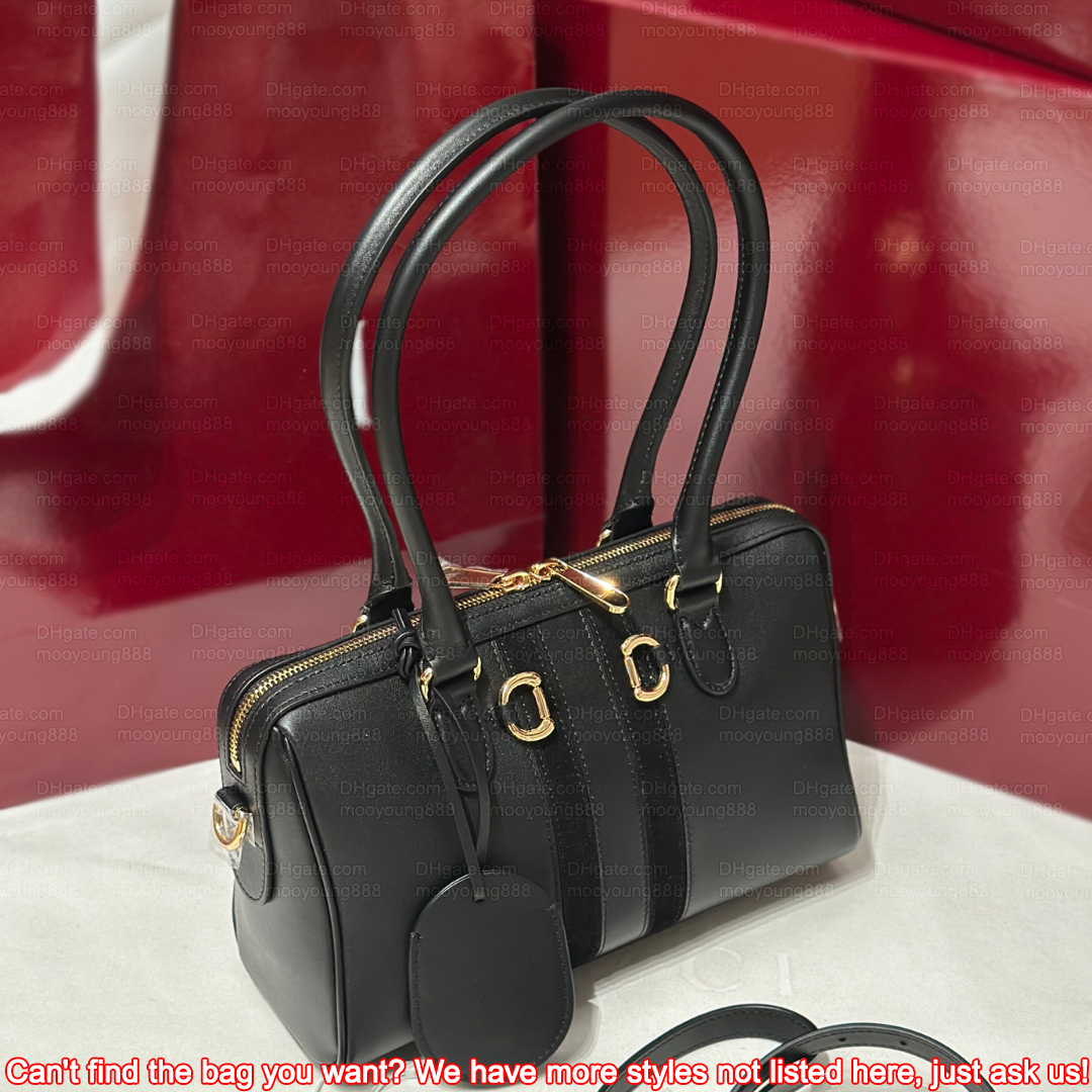 12A Upgrade Mirror Quality Designer Tote Bags for Women 28cm 38.5cm Borsetto Handbags Genuine Leather Shoulder Bags Black Hobo Purse with Box 866732