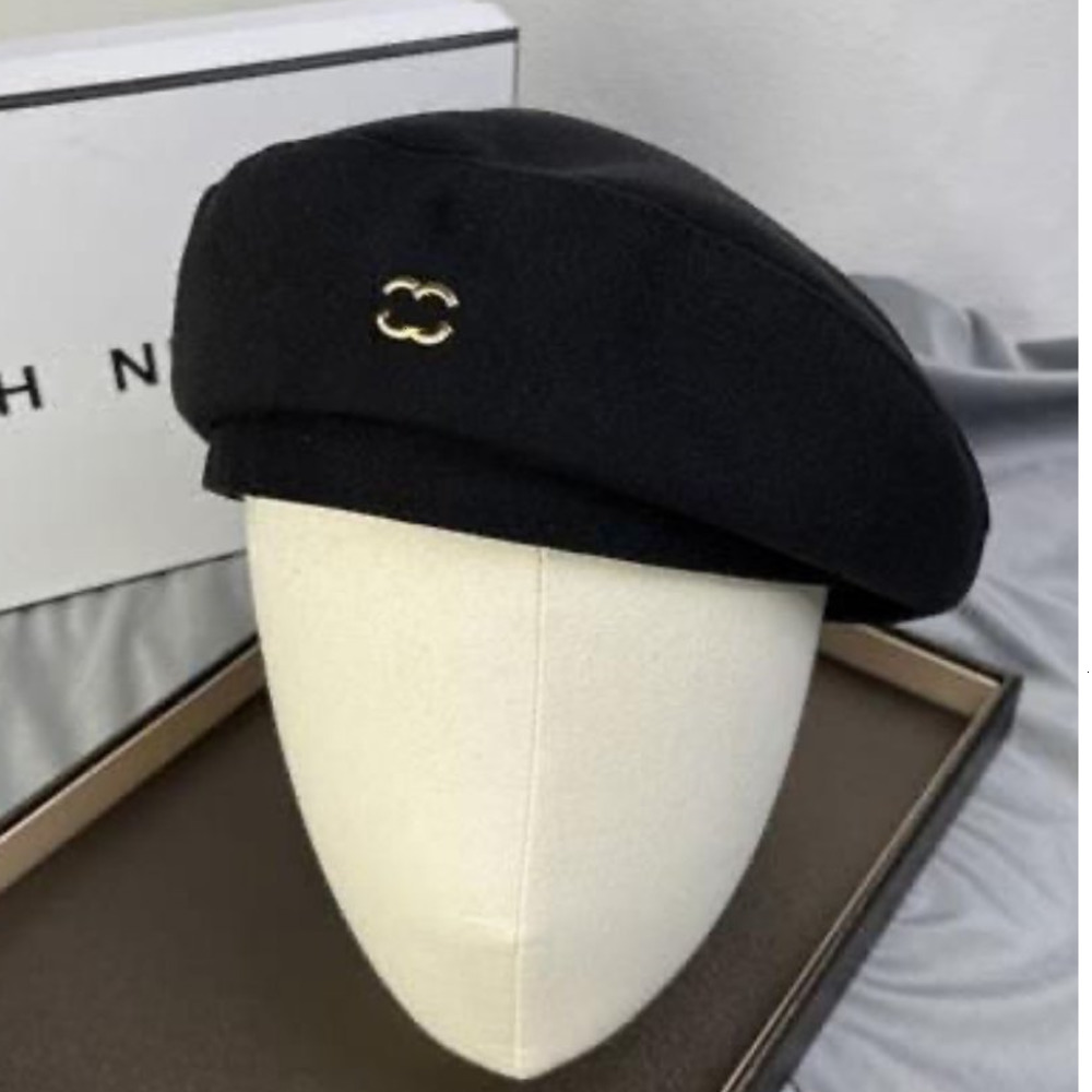 Beanie/Skull Caps Women Nylon Beret Newsboy Caps Designer Black Autumn Warm Spring Winter Female Women Flat Cap Berets Soft Casual Painter Hats