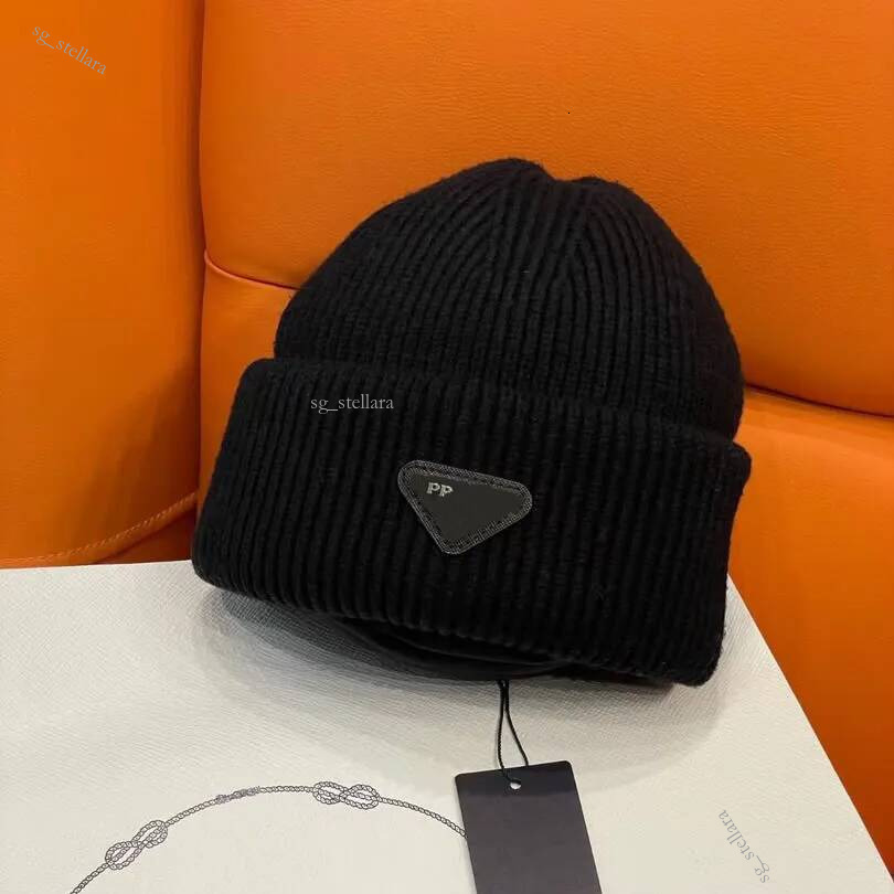 Bonnet tricoté unisexe Bonnets de créateurs pour femmes hommes mode classique manchette pliable extensible rue chapeaux d'hiver casquettes de crâ