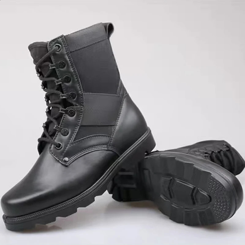 Botas de hombre de invierno Fuerzas especiales Combate Botas altas Sport Outdoor Shops Male Montañas Montañas Cross Country Mens Zapatos 250226