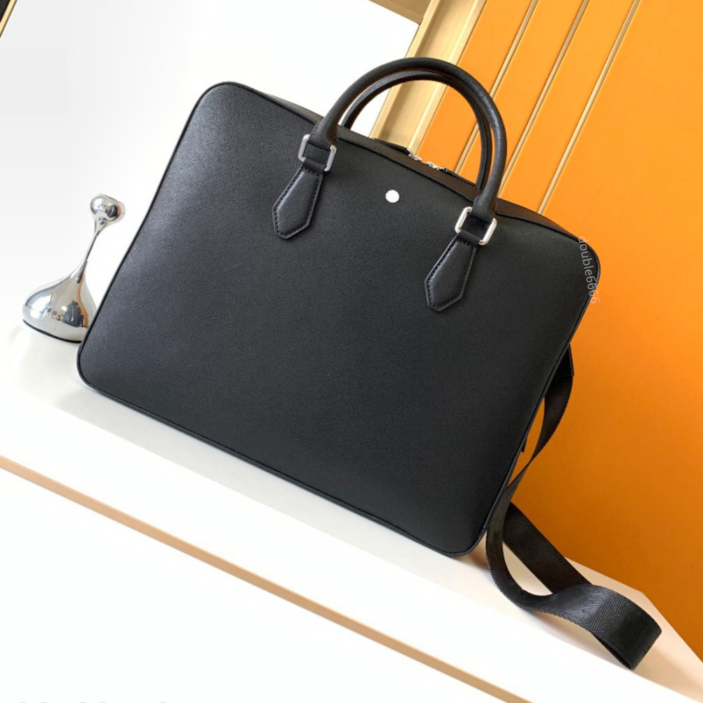 Business Sacoche Homme Porte-documents Designer Cuir Haute Qualité Grande Capacité Bandoulière Sac de Voyage Portefeuille Sacs à Main Besace Trav