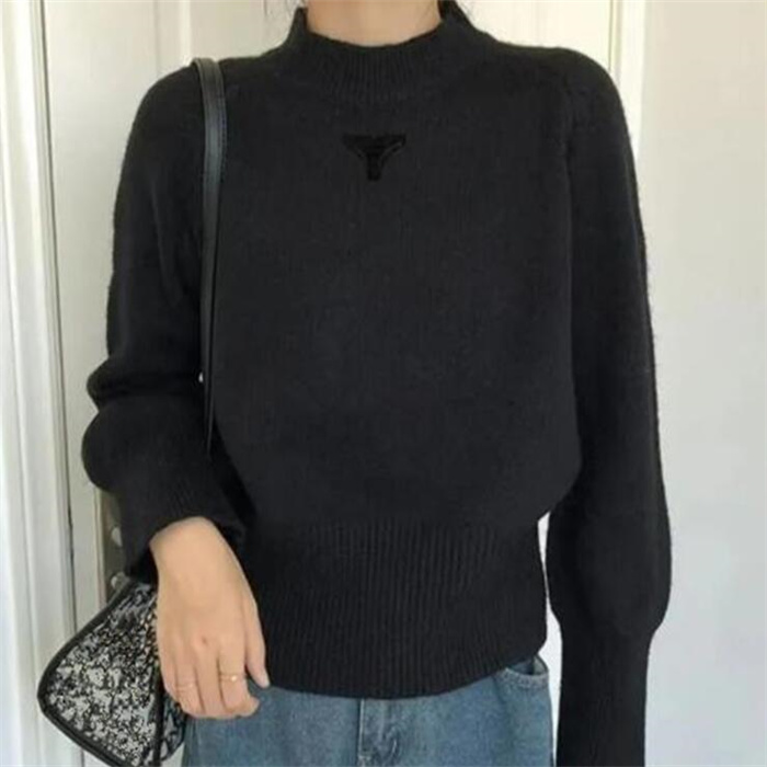 Fashion Luxury Men's Sweaters Womens T shirts Clothes Blouse Shirt Designer Woman Knits Shirts Round Printed Tees Necks Slim Top waistcoat jump