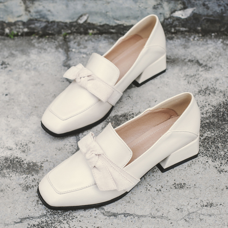 2019 upscale ck bow-knot loafers women shoes new 2 wears mules slippers brief casual office ladies solid soft soled m f2b4