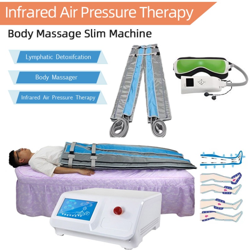 Machine minceur Massage professionnel 16 Airbags Machine Ems Machine professionnelle de massage de Drainage lymphatique Ems infrarouge minceur co