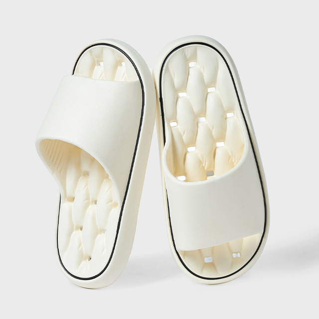 Summer Leaky Women Flip-p Beach Couple Thick Platform Eva Slippers Home Non-slip Flip ps Fashion Soft Sole Slides b2b5 ca8 Z260914