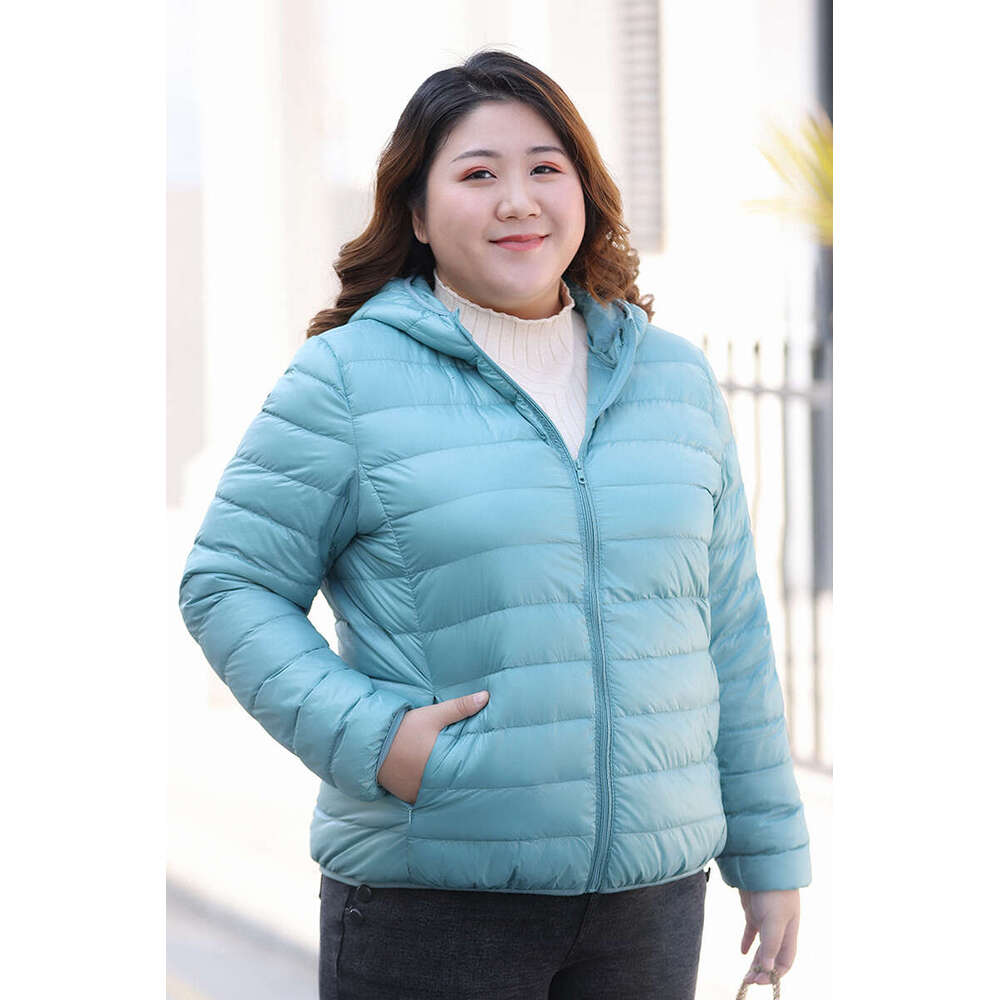 Bestseller Woman Hoodies Jackets Oversize 7Xl White Duck Down Jacket Big Size Female Ultra Light Coat Fat Girl Wind-Resistant Outwear 8 Ddmylion