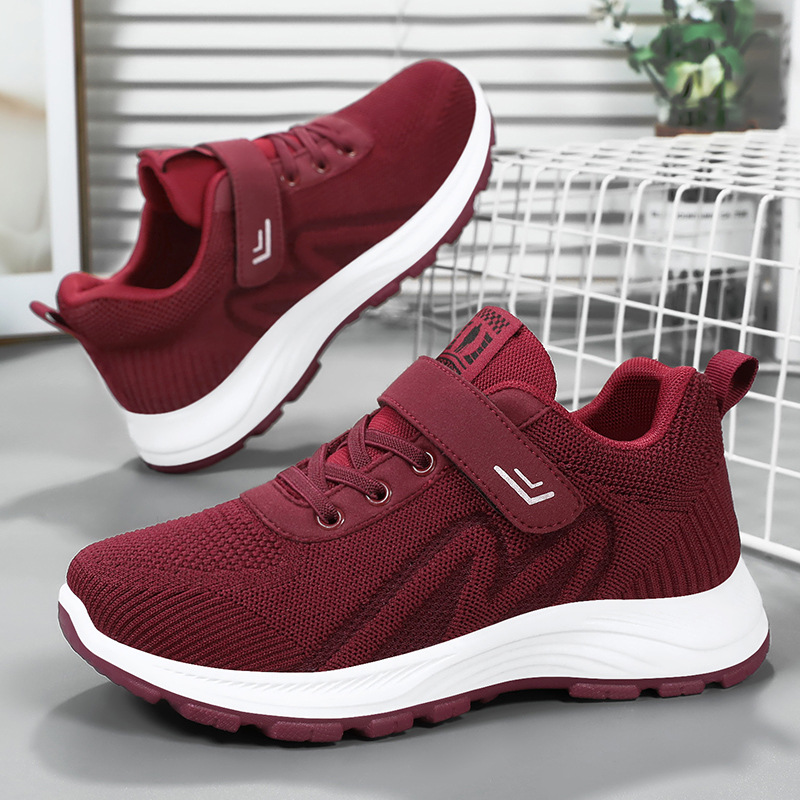 Running Sports Women's Ladies Breathable Sneakers Summer Light Mesh Outdoor Non-slip Leisure Lace Up Training Shoes ce21 3077