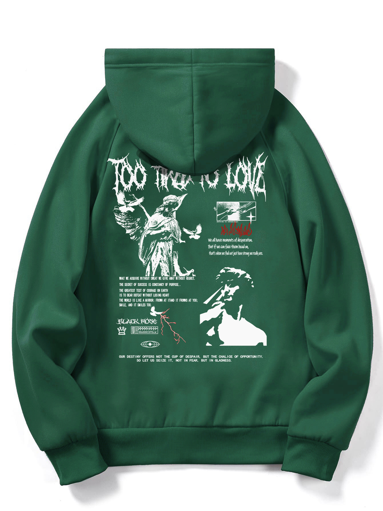 Fleece Hoodies Street Casual Sports And Fashionable With Pocket Men's Long Sleeve Letter Print Sweatshirt, Suitable For Designer Outdoor Sports