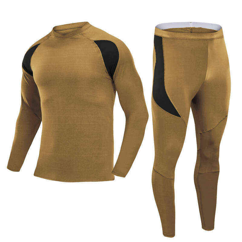 Bestseller Long Johns Gym Jogging Winter Fleece Underwear Set Men Thick High Quality Thermal Base Layer Sportwear New Men's Pam 8 Ddmylion