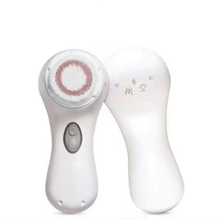 Facial cleansing instrument electric facial brush face wash cleanser Ultrasonic face wash clean pores skin care bath tools-image-1017004826