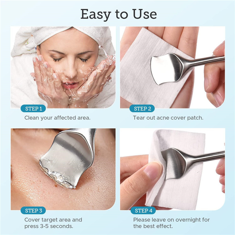1PC Prep Stainless Steel Pore Clean Blackhead Remover Tool Skin Care Eliminador De Puntos Negros Pore Clean Porenreinigender Mitesserentferner