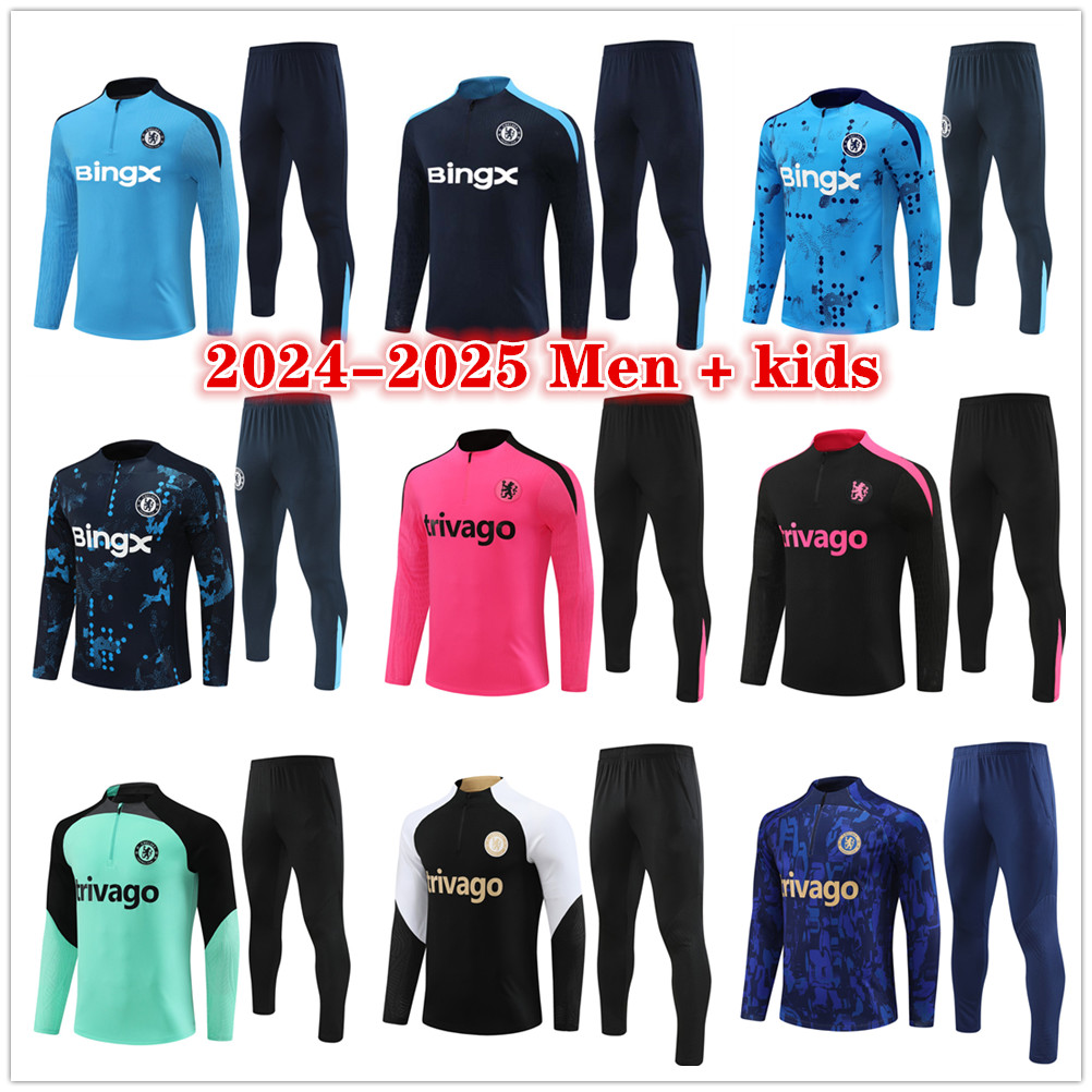 2024 2025 cfc ENZO MUDRYK PALMER soccer tracksuit Men and kids 23 24 25 football tracksuit Training suit jogging Survetement Foot chandal futbol-image-902999716
