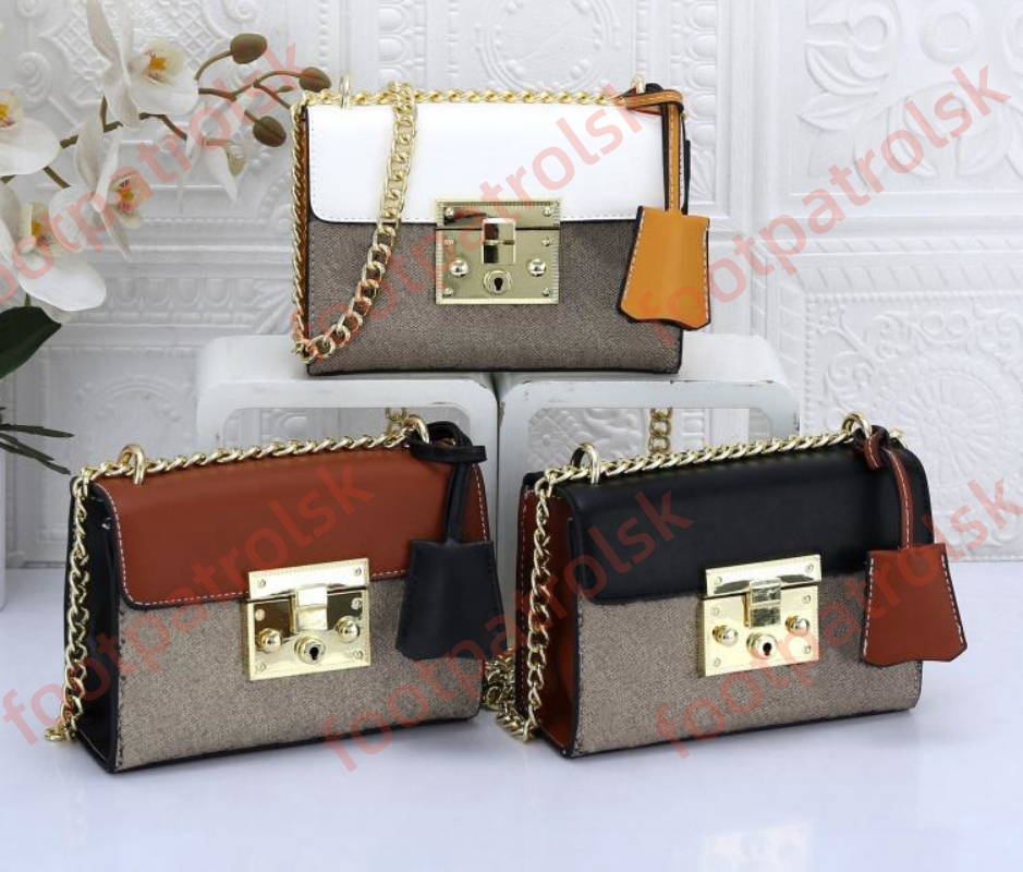 Luxurys designer bag fashion womens high quality baguette bag crossBody flap printed handbag chains real leather ladies shoulder bags purse clutch h