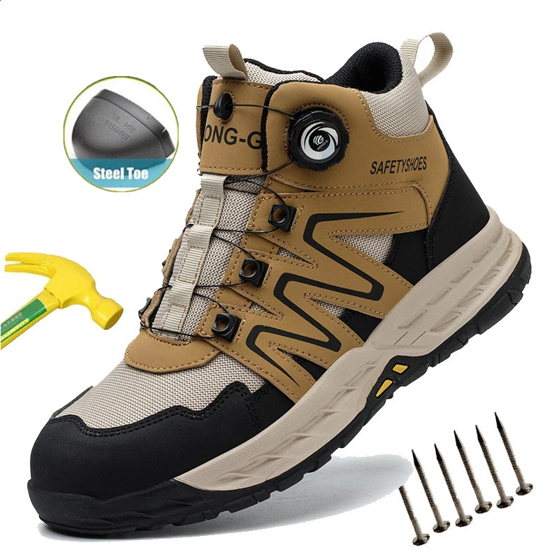 Sécurité pour hommes Chaussures de travail indestructibles