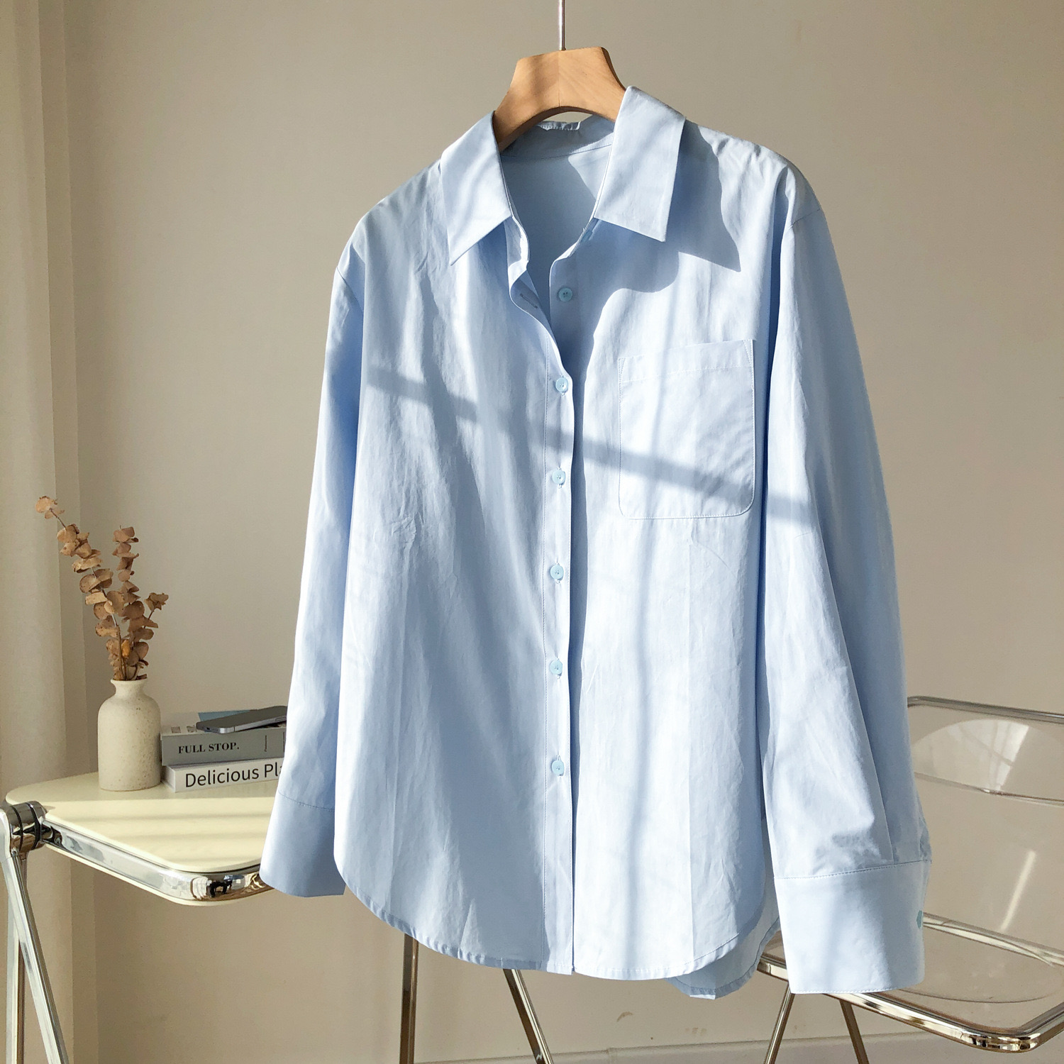 Silk shirt designer surf club 24ss holiday flower wave Silk Long Sleeve Shirt-image-736535014