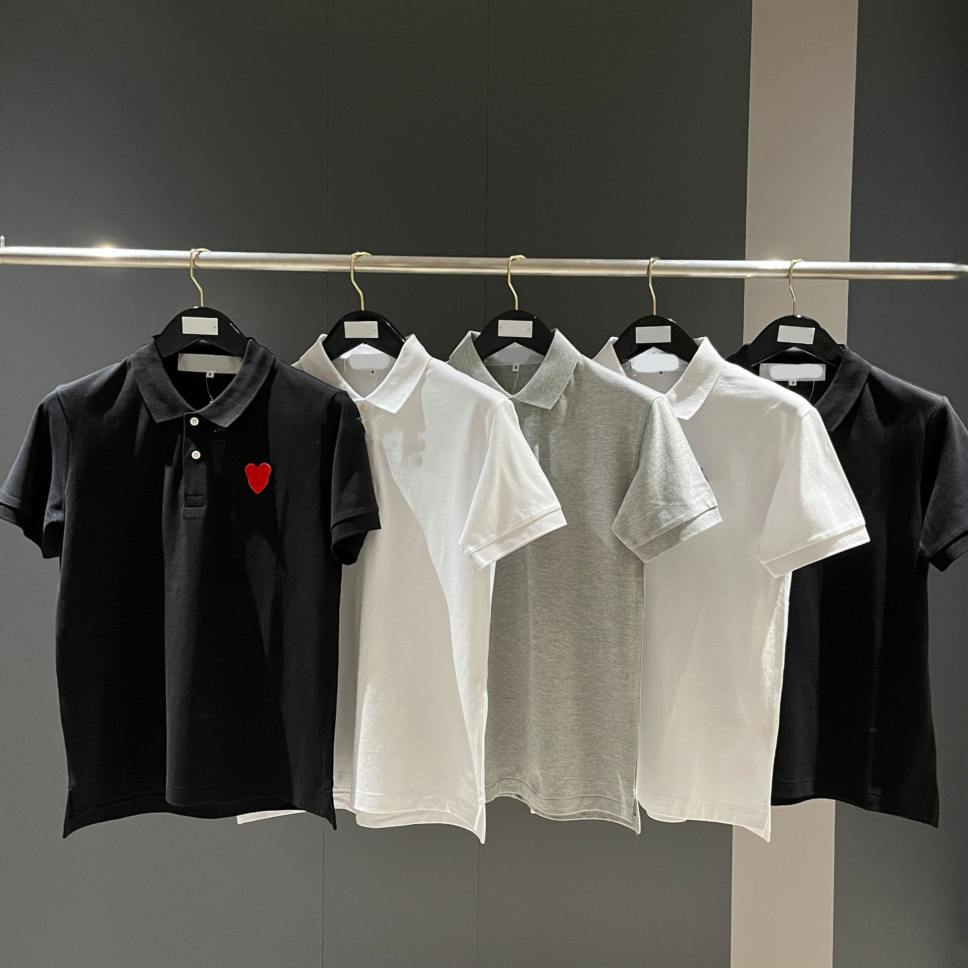 Mens Polo t shirt brand mens Tees Designer tshirts Embroidery womens letterT-shirts printing polos summer casual short sleeve