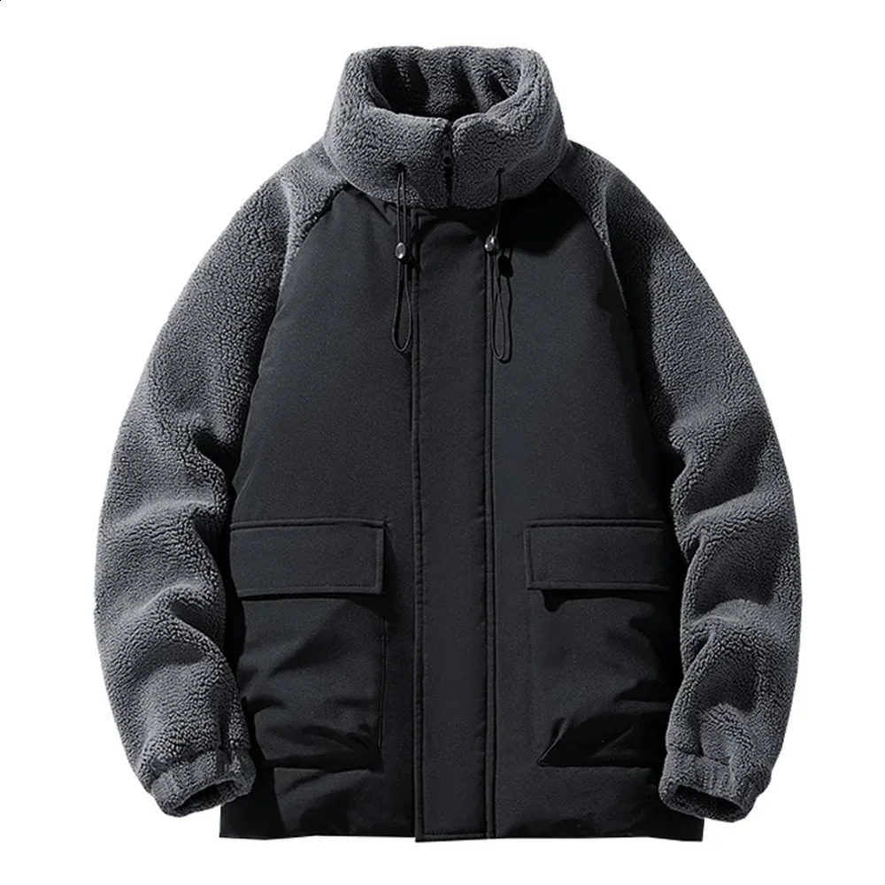 Men Women Winter Jackets Fleece Jacket High Quality Autumn Casual Fashion Warm Male Puffer Coat Bomber Clothing 240907
