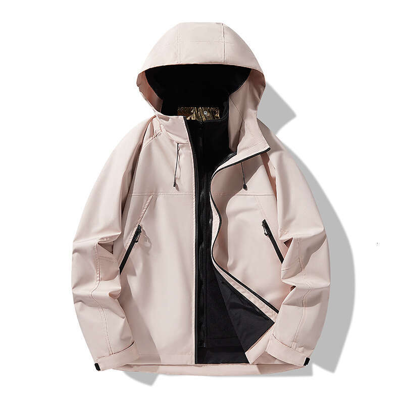 Bestseller Outdoor Assault Men's Women's Three In One Windproof Waterproof Hiking Suit, Warm Jacket, Autumn And Winter Trendy Jacket 8
