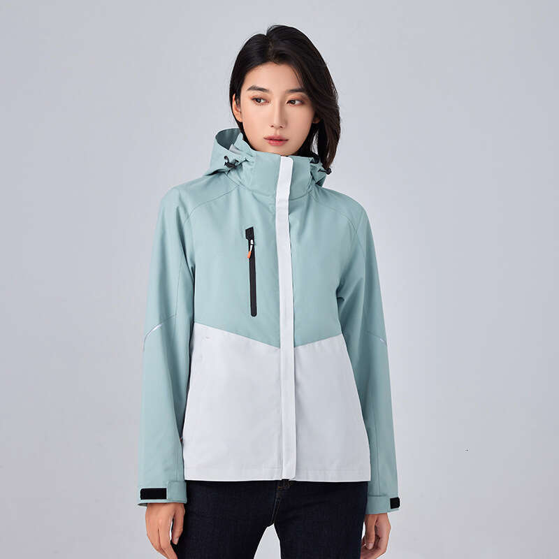 Bestseller Men's Women's Outdoor Hiking Tibet Travel Clothes, Three In One Detachable Windproof And Waterproof Jacket Print 8 Ddmylion