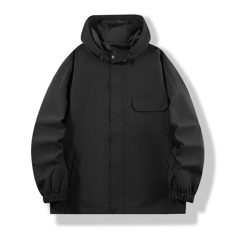 Bestseller Spring Autumn Hooded Jacket For Men Women, Windproof Waterproof Outdoor Sports Jacket, Fashionable And Trendy Three Proof Coat 8 Ddmyl