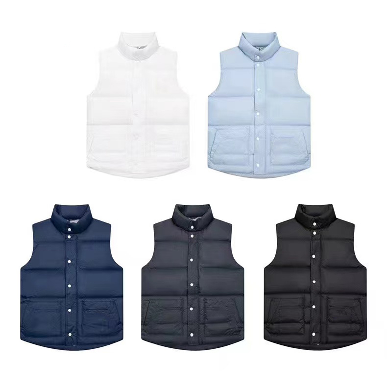 Designer men's veste sans manche winter down vest, men's down gilet, parka, men's and women's canada vest, slim-fitting jacket,