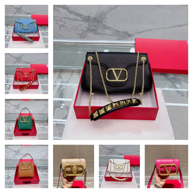 Womens designer bag loco handbag mini luxury bags lady shopping trendy Fashion hip hop sac detachable sliding chain shoulder bag-image-999227804