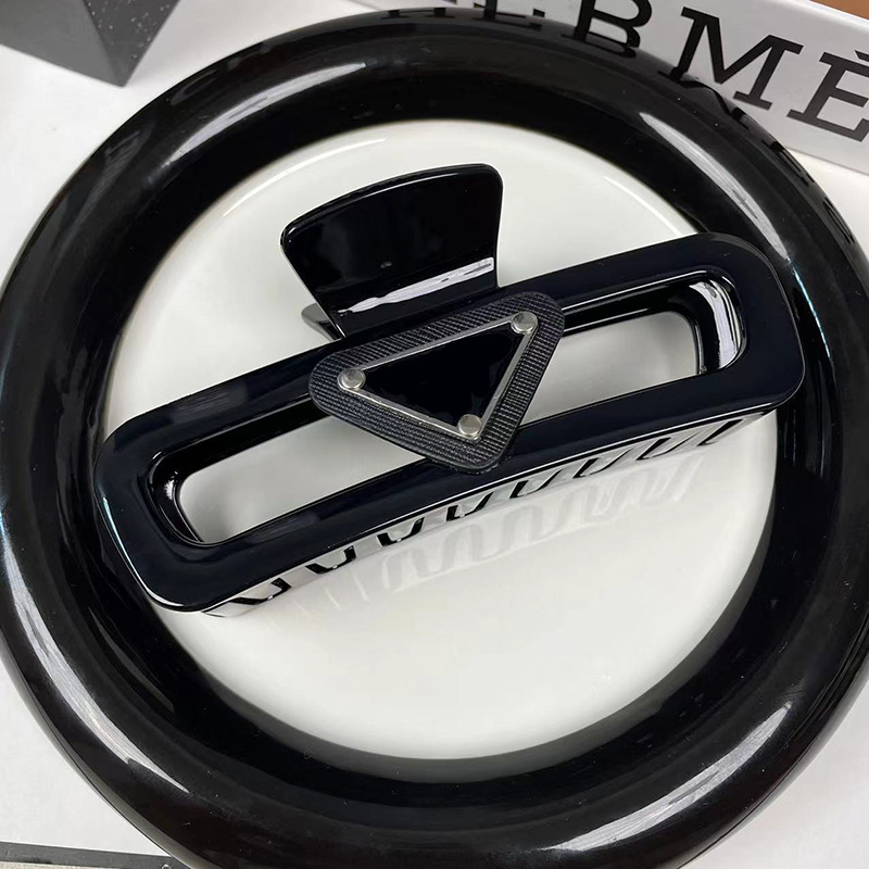 Luxury Brand Deigner Hair Clip Barrettes Letter Triangle Hair Clip Hairpin Hair Clip Designer Jewelry Hairpins Hair Accessories-image-1018175261