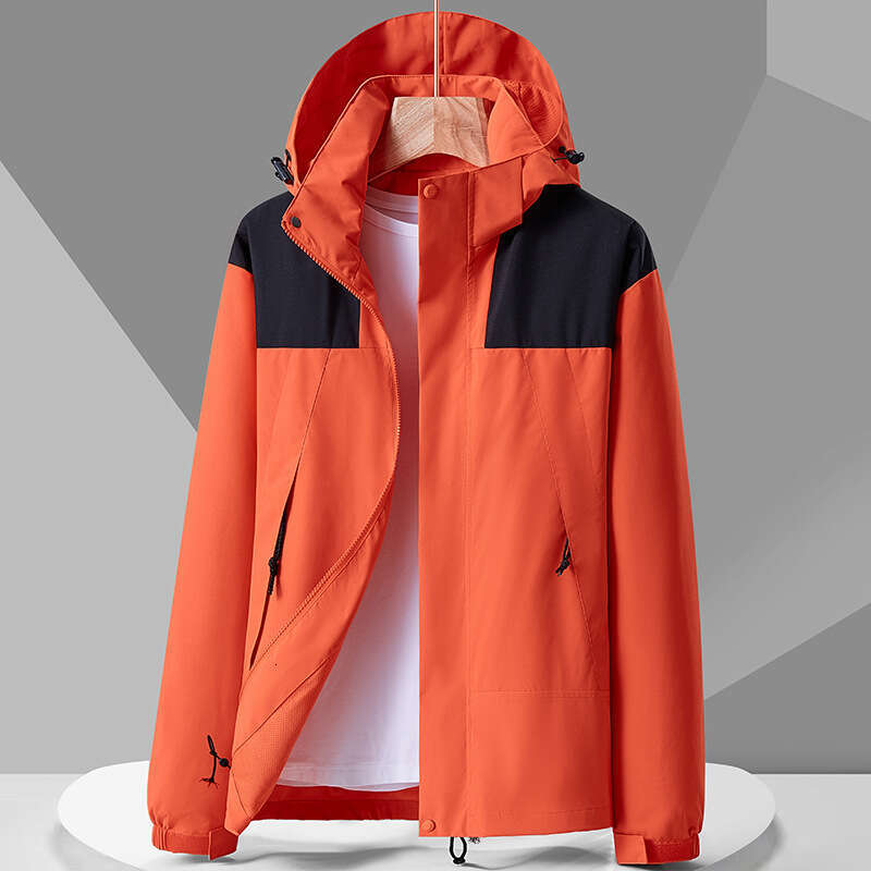 Best-seller Printemps Automne Vestes d'assaut monocouches pour hommes et femmes avec les mêmes trois vestes de couple tendance respirantes pour j