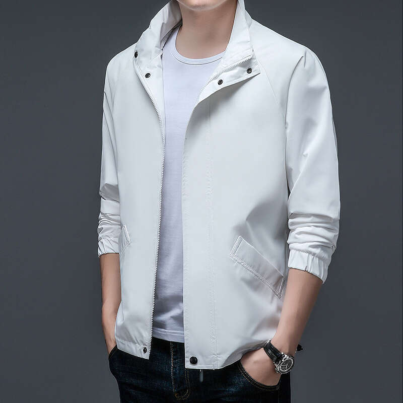 Bestseller Spring Autumn Men's Casual And Sporty Trend, Versatile Lapel Jacket, Three-Dimensional Fitting Windproof Men's Top 8 Ddmylion