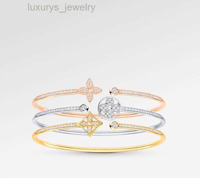 Designer bracelet fashion diamond bangles charming womens titanium steel 18K gold bracelet brand jewelry womens bangle Christmas Gift