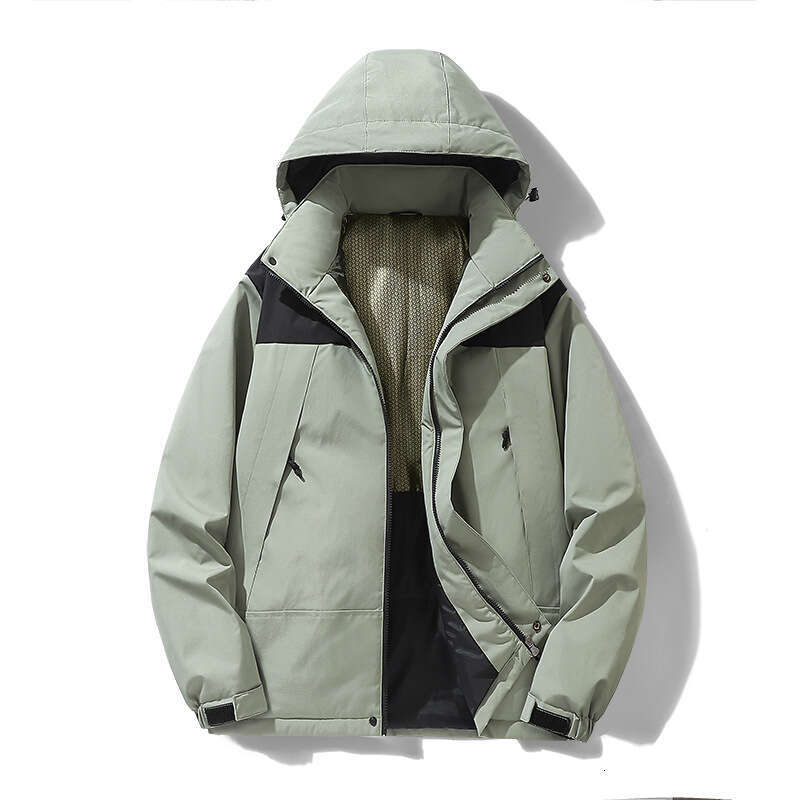 Best-seller Winter Graphene Couple Casual Sports, Three Proof, Veste en coton chaud à capuche amovible, unisexe 8 Ddmylion