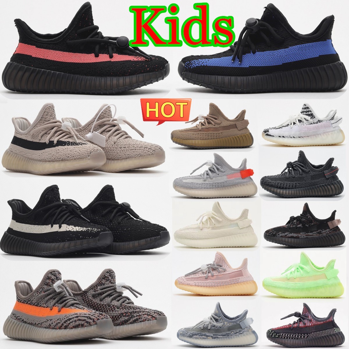 Designer kids Shoes running toddlers Sneaker boys girls youth black red blue Casual Shoe children infants Sport Eur 24-35-image-976203706