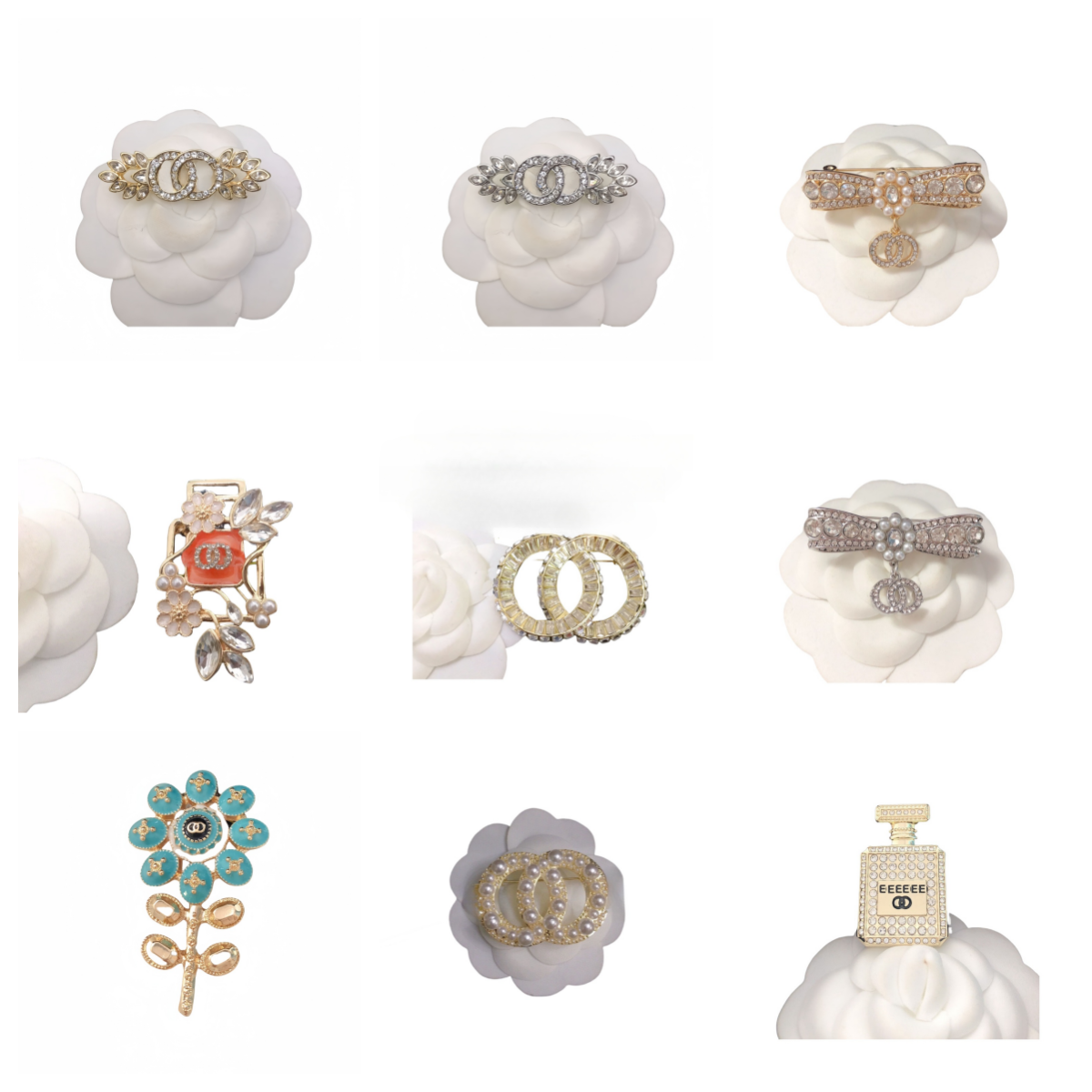 Brooche Designer Brooch Crystal Rhinestone Jewelry Woman Men Broche Pearl Pins Broches Wedding Party wholesale gift-image-954974180