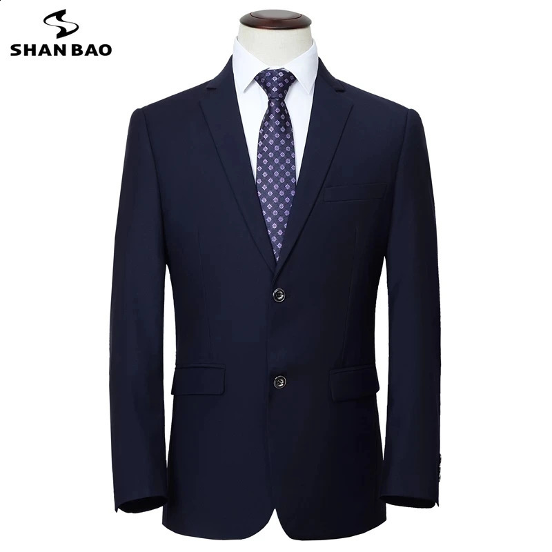 5XL 6XL 7XL 8XL 9XL Large Size Solid Color Set Jacket Spring and Autumn Classic Business Casual Mens Wedding Dress 240902