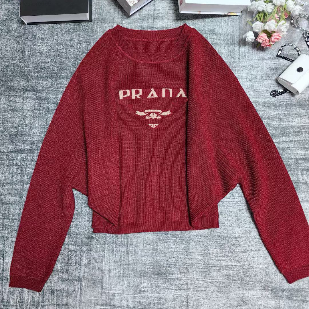 Womens Sweaters Sweaters Womens Designer Sweater Luxury Women Knitted Sweater Womens Embroidery Sweaters Round Neck Woman Long Sleeves Knitwear