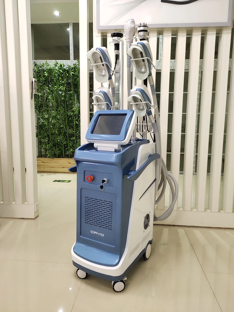 Cold Body Sculpting Liposuccion Cool Tech Cryo Minceur Machine de congélation des graisses Crio 360 Tampons de cryolipolyse Machines minceur Cryo